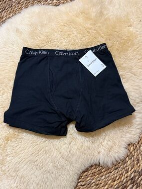 Calvin Klein Black Boys 3 Pack Boxer Briefs M 8/10